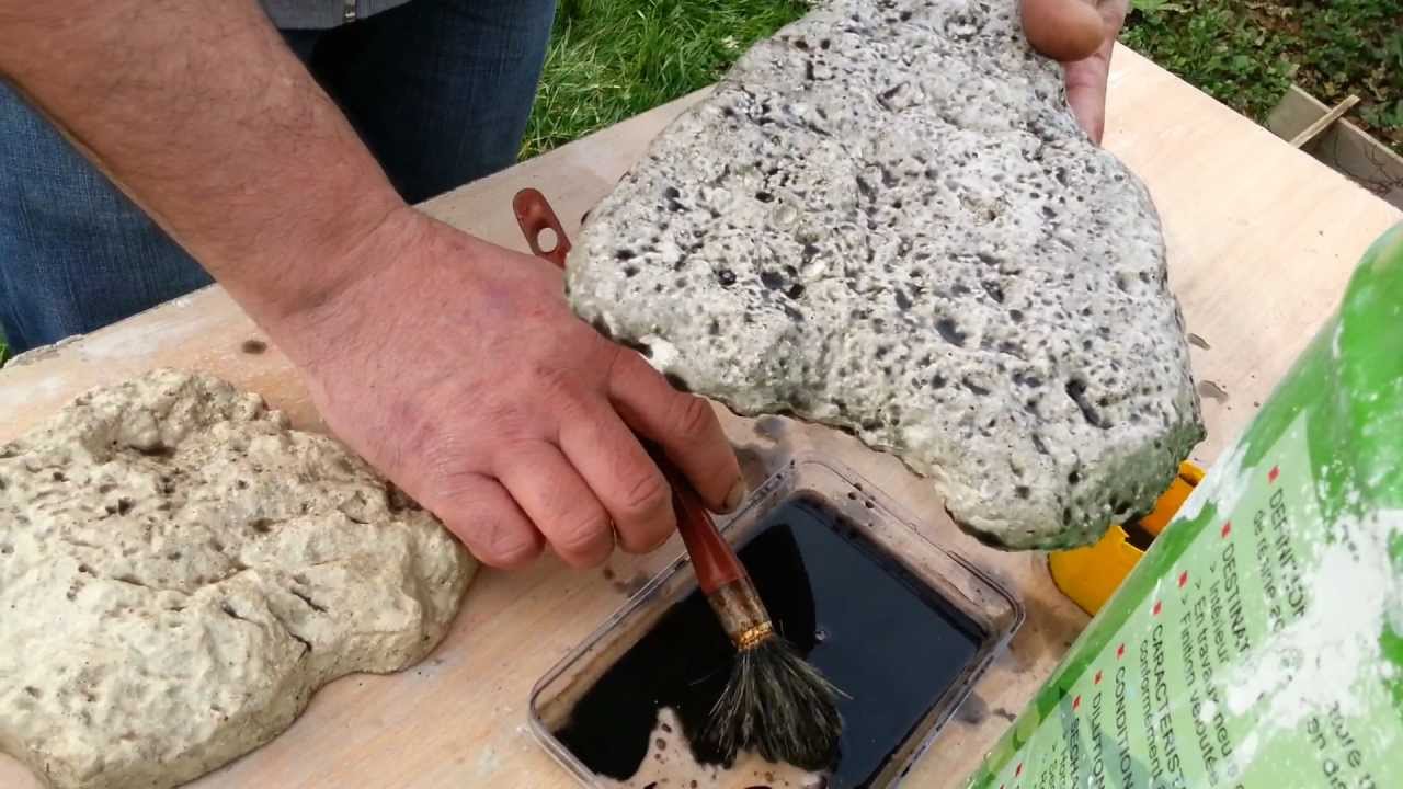 Moules pour pierres de parement la pigmentation