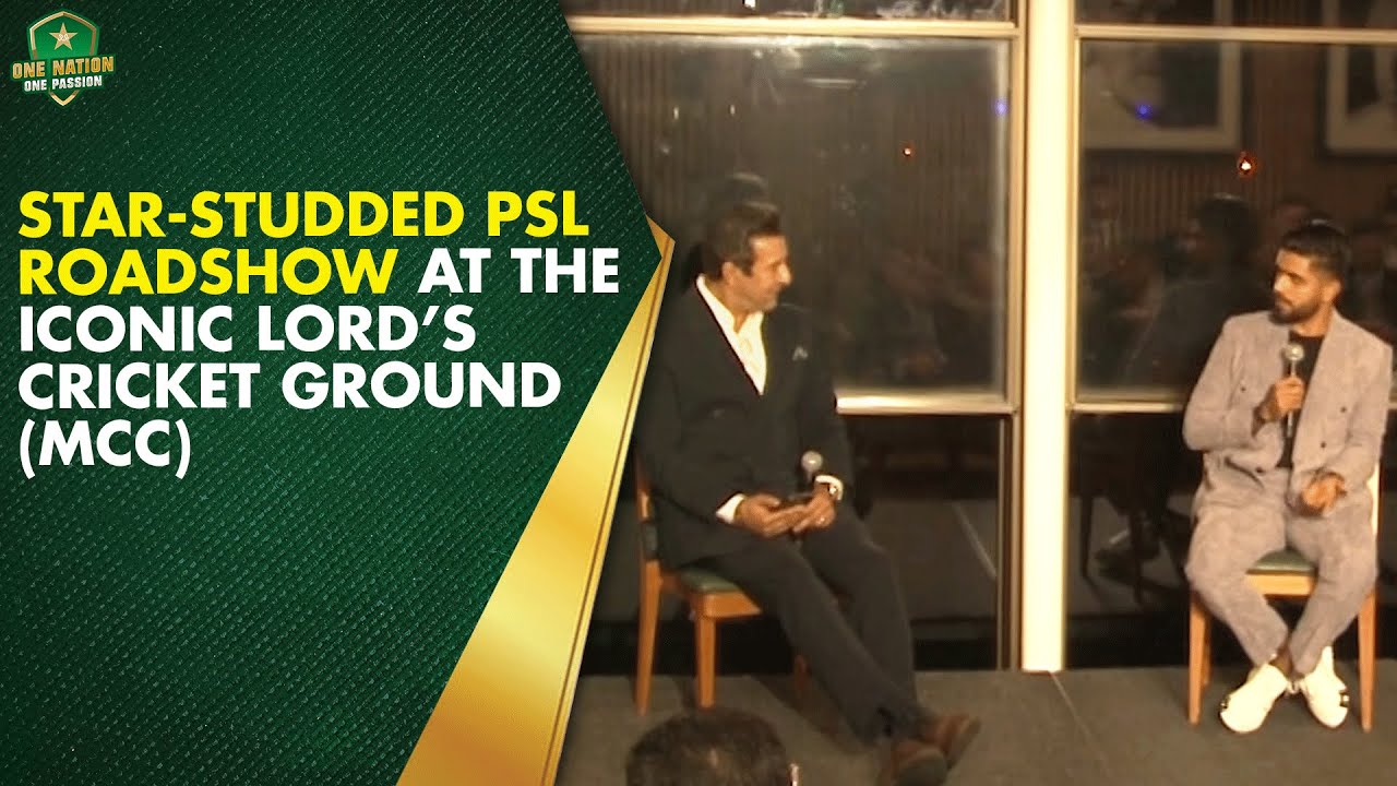 Star-Studded PSL Roadshow at the iconic Lord’s Cricket Ground (MCC) ✨