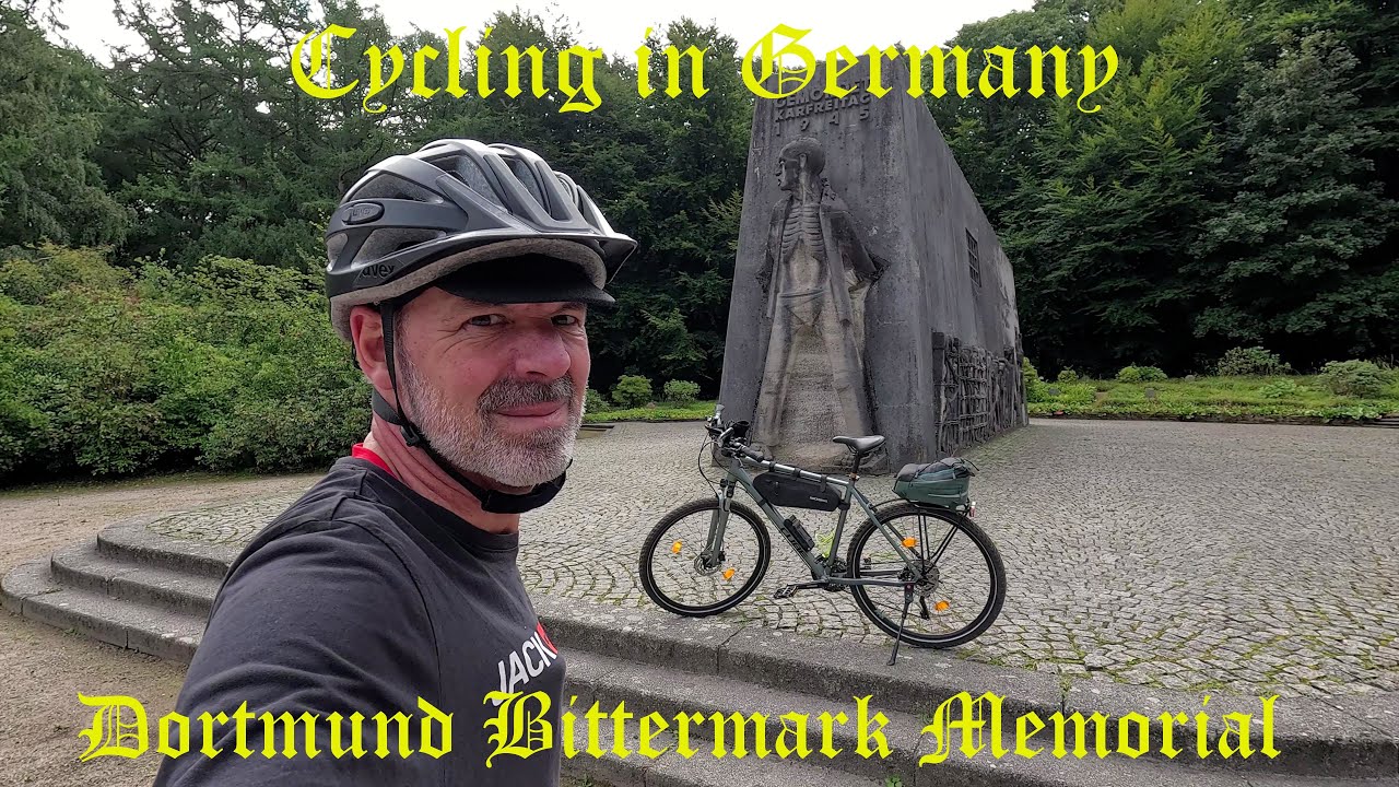 Cycling Germany by an Englishman Dortmund Bittermark War Memorial