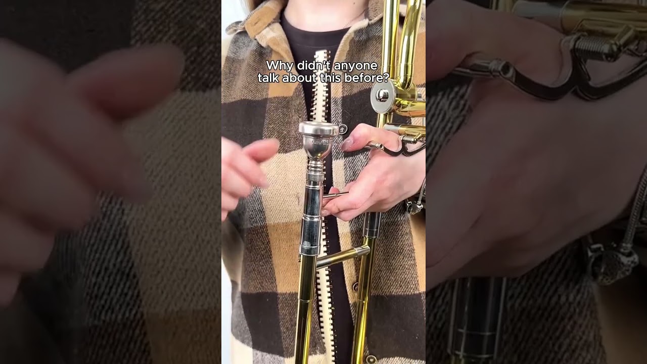 Trombone Mouthpiece Adapter