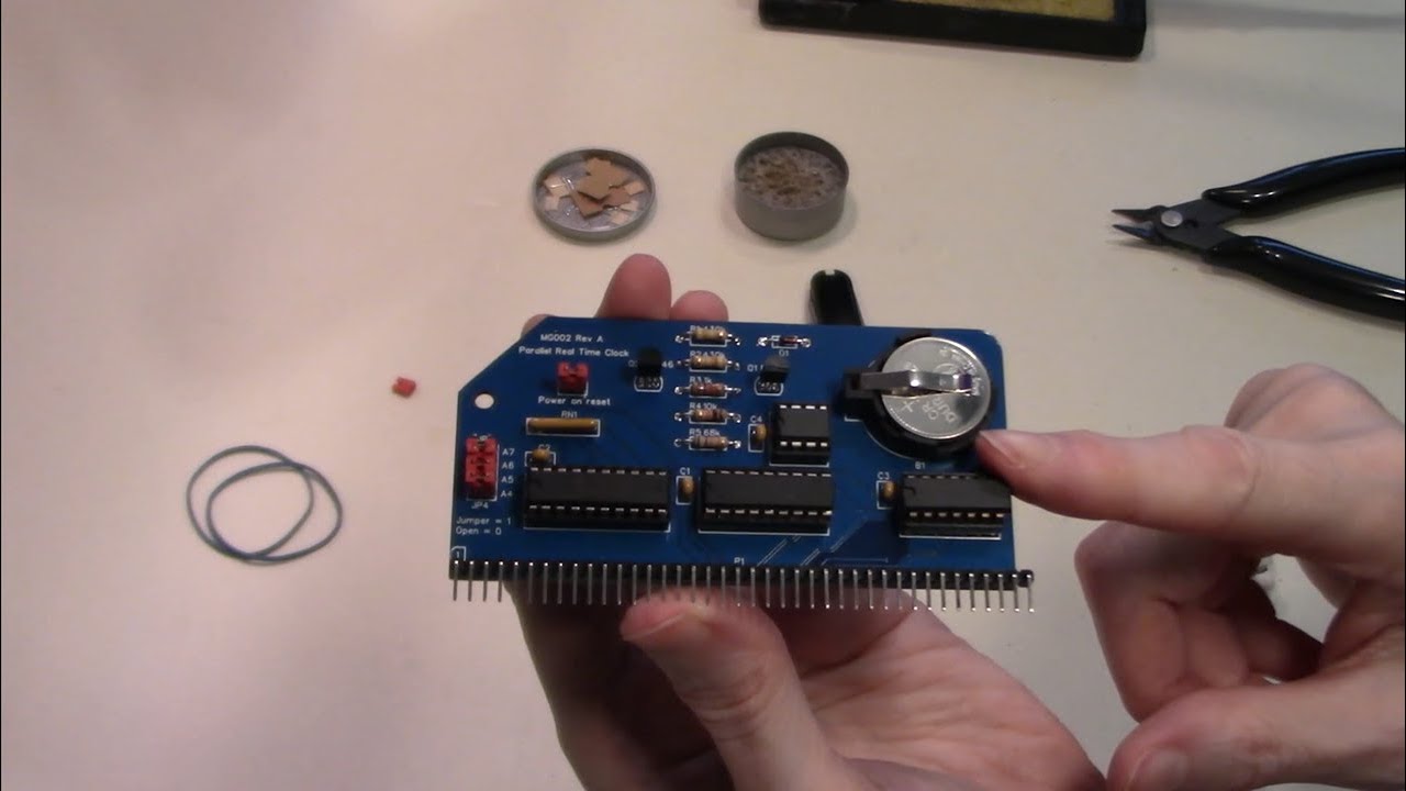 RC2014 Real Time Clock card (MG002) - Z80 Retro
