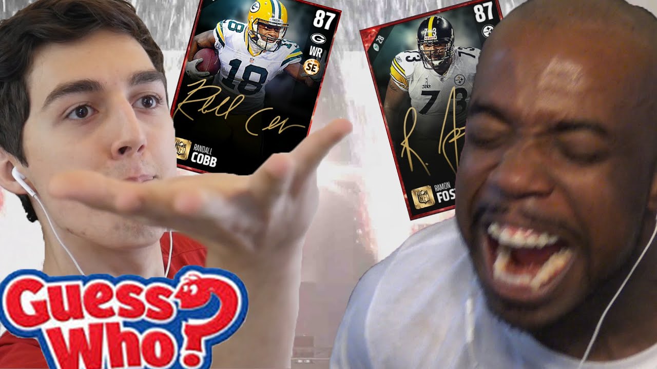 GUESS WHO CHALLENGE! LOSER QUICKSELL SIGNATURE ELITE PLAYER! W/ LostNUnbound Madden NFL 17