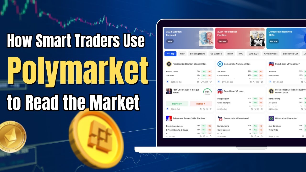 Polymarket: объяснение того, как предсказывать будущее с помощью криптоставок | Полное руководств...