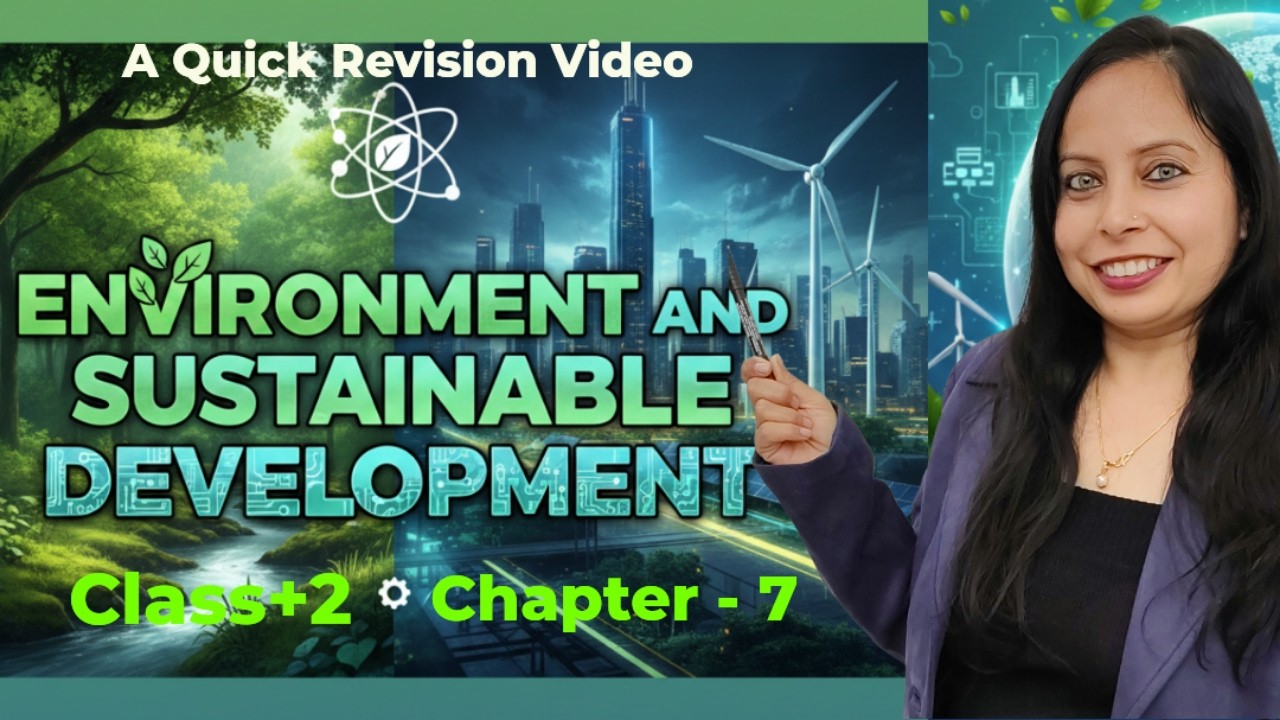 Environment and Sustainable Development l QuickRevisionvideo l Economics with Gouri Singh l
