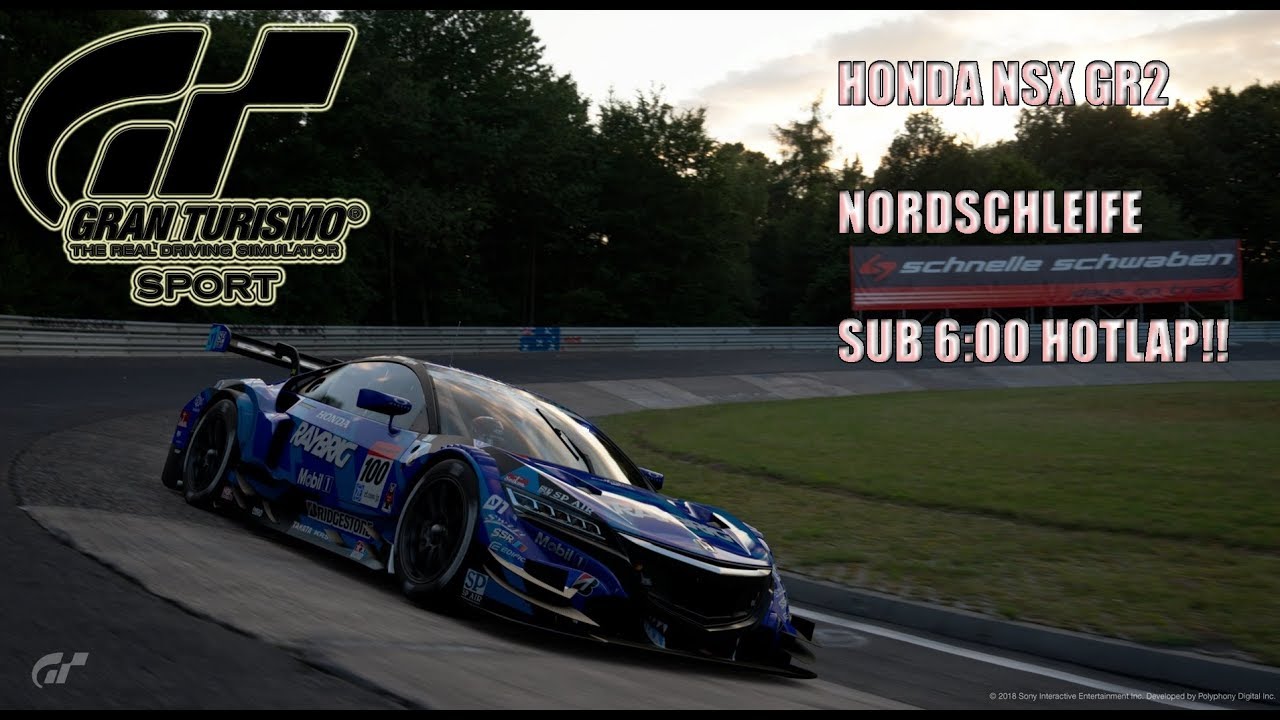 Honda NSX GR2 - Sub 6 Minute Nordschleife Hotlap!