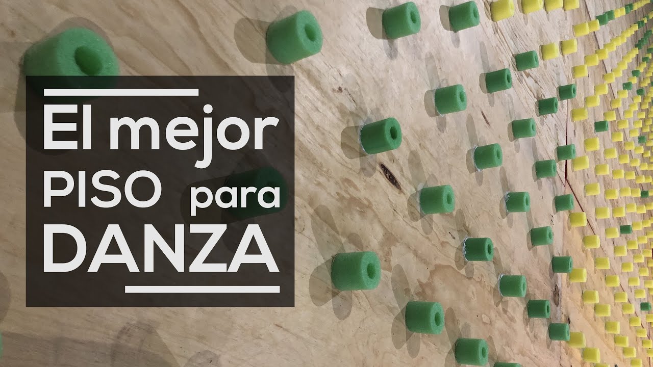 ¡El mejor piso para hacer danza! Hazlo tu mismo (DIY)