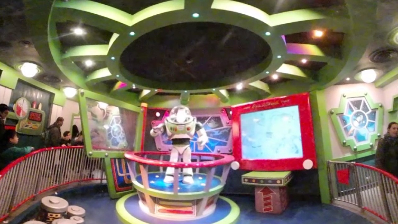 Buzz l'éclair 360° univers toy story -Disney Land Paris  2016