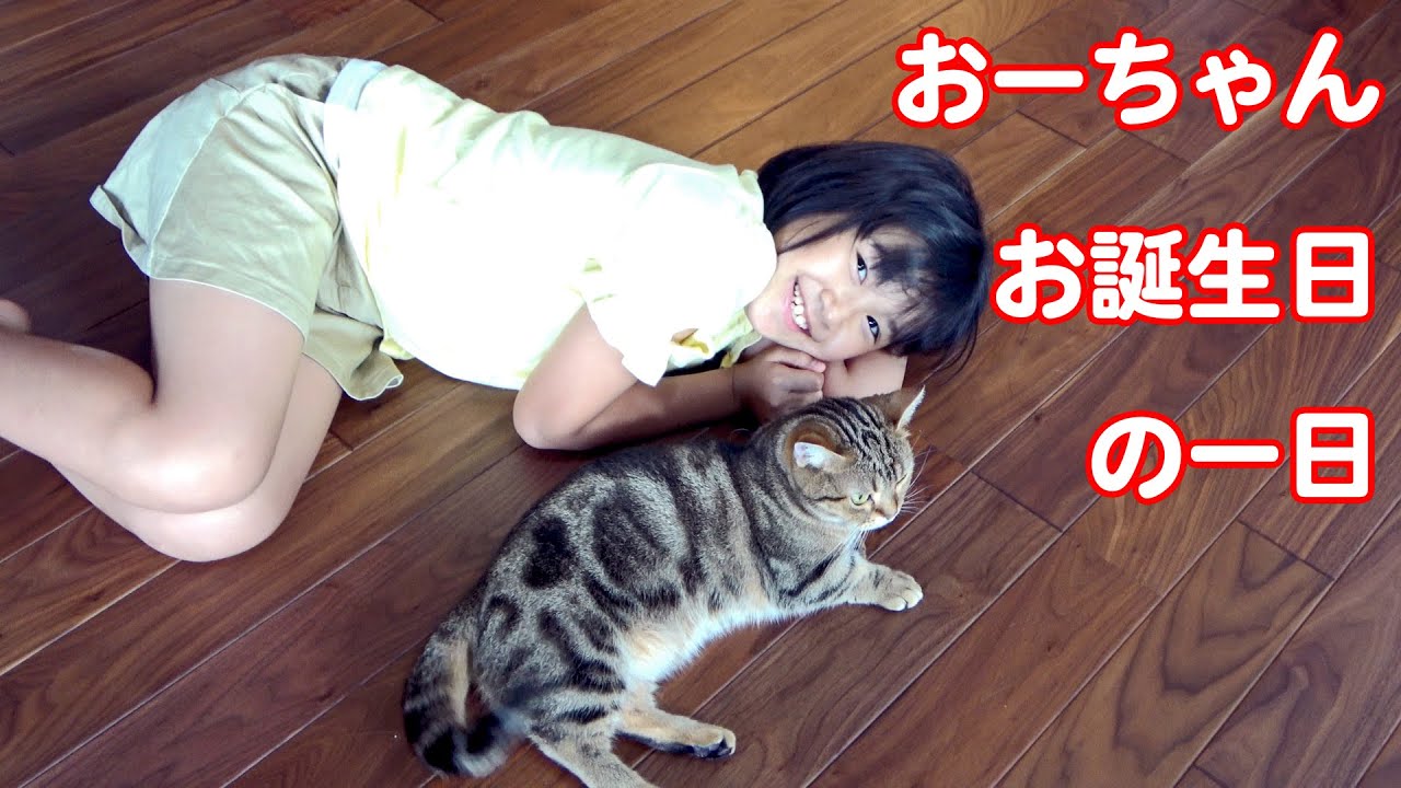 おーちゃん9歳の誕生日の一日♪ハッピーバースディ♡himawari-CH