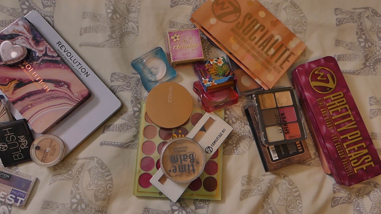 TODOS LOS PANS QUE HE HECHO DE MI COLECCIÓN DE MAQUILLAJE + los pans de la colección de mi madre