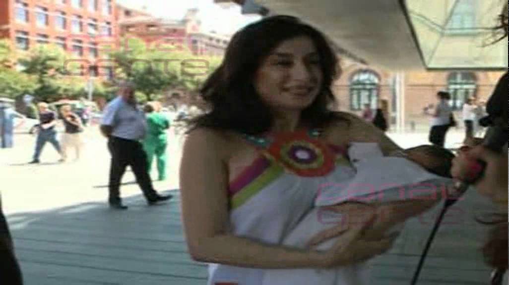 Vanesa Escobar sale del hospital