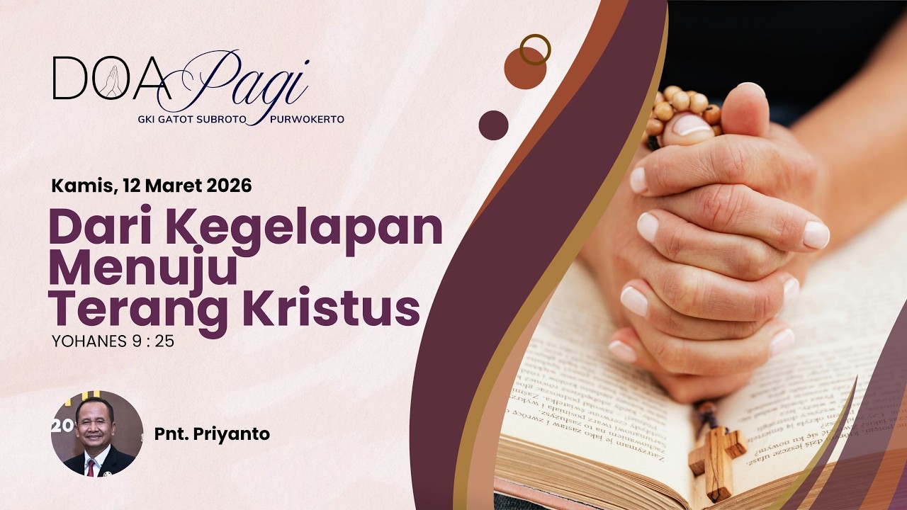DOA PAGI 12 MARET 2026