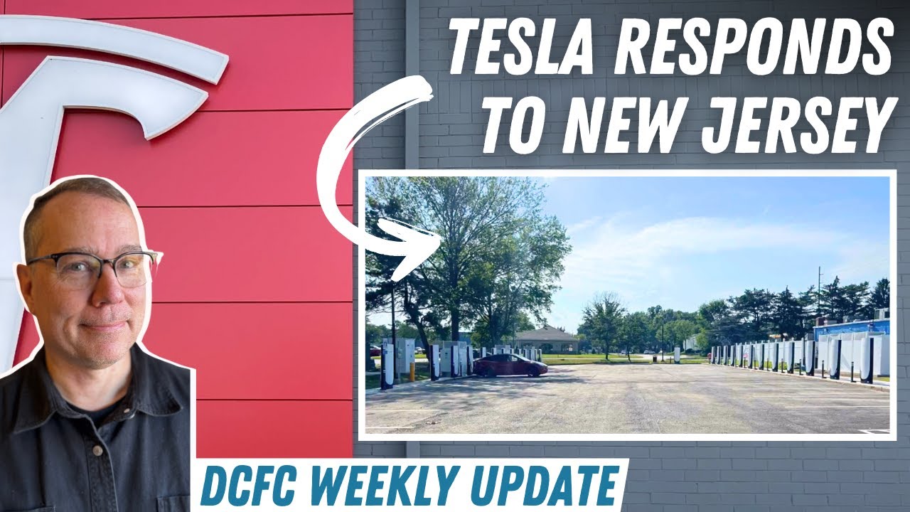 Tesla Responds To New Jersey With 32 Stall Site & Mercedes-Benz Starts Starbucks I-5 Route!