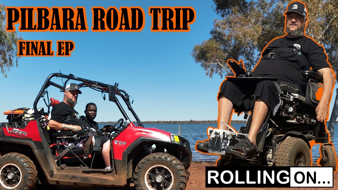 DISABLED CAMPING TRAVEL PILBARA AUSTRALIA KARIJINI ROAD TRAINS BUSH CAMPS POLARIS OFFROAD BUGGY