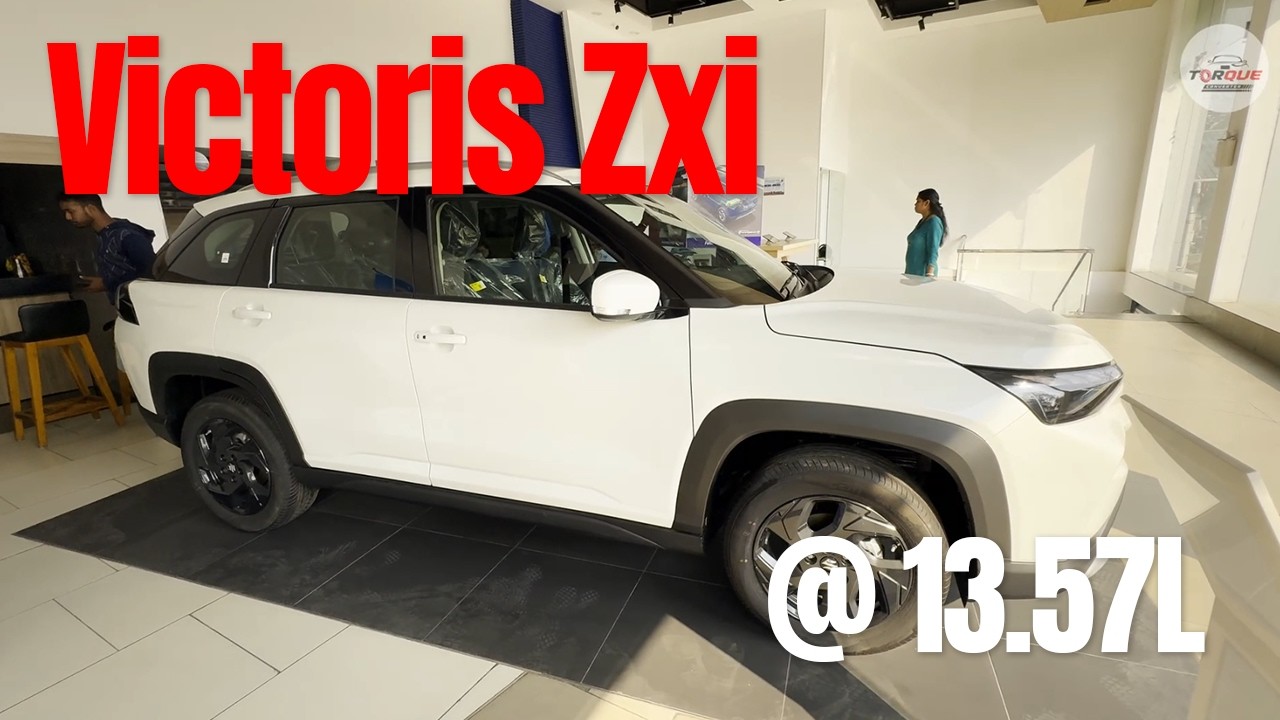 Maruti Suzuki  Victoris ZXI Review |  Arctic White | Torque Converter
