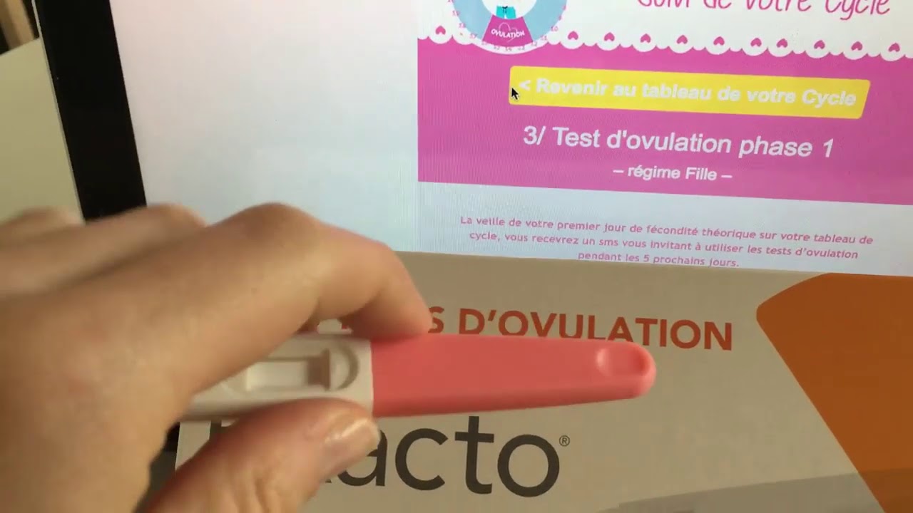 Louise d&eacute;couvre les tests d'ovulation