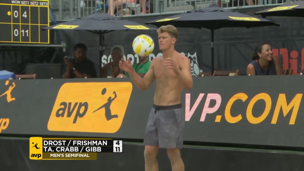 AVP Hermosa Beach Open 2017 Men's Semi Finals: Drost/Frishman vs Crabb/Gibb