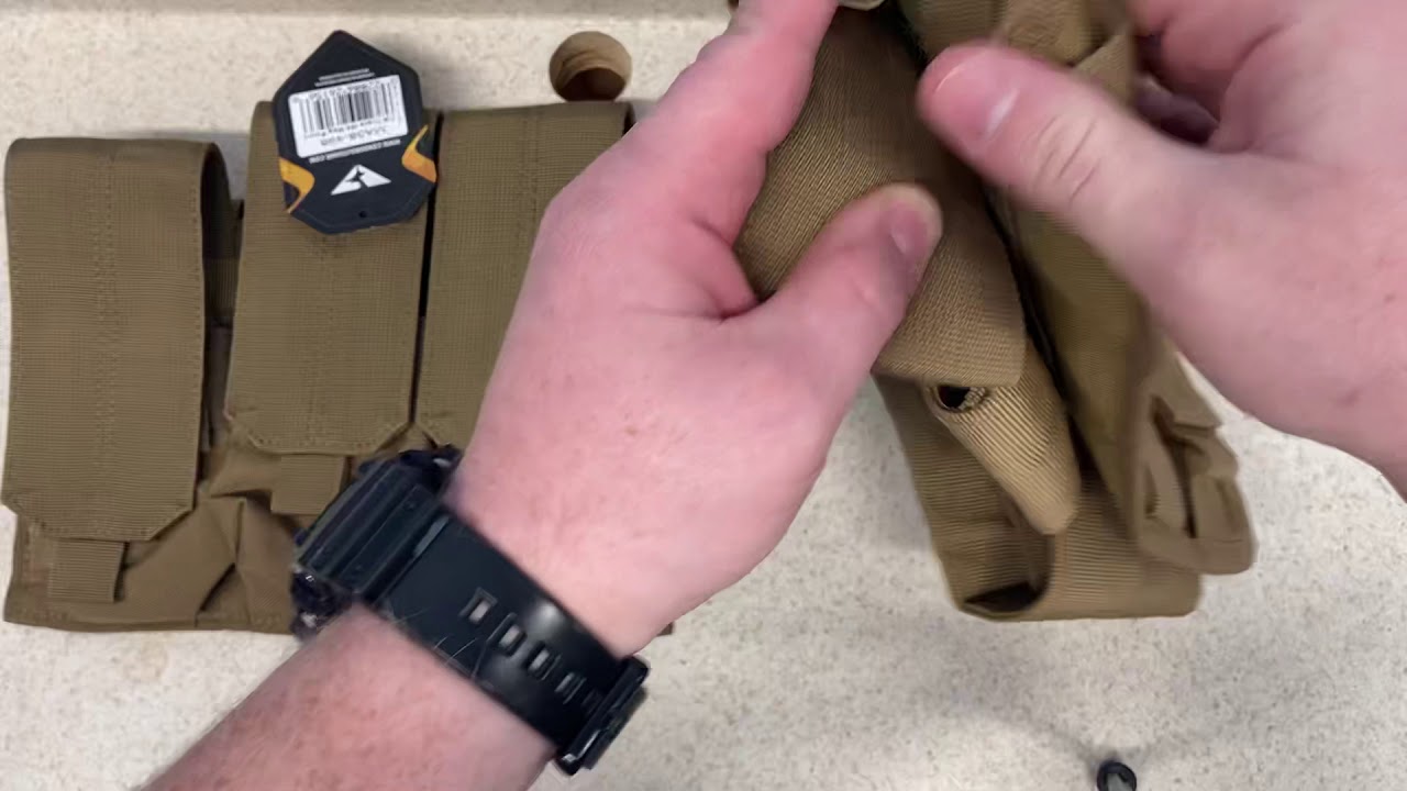 Condor triple magazine pouch verses Rothco triple magazine pouch.