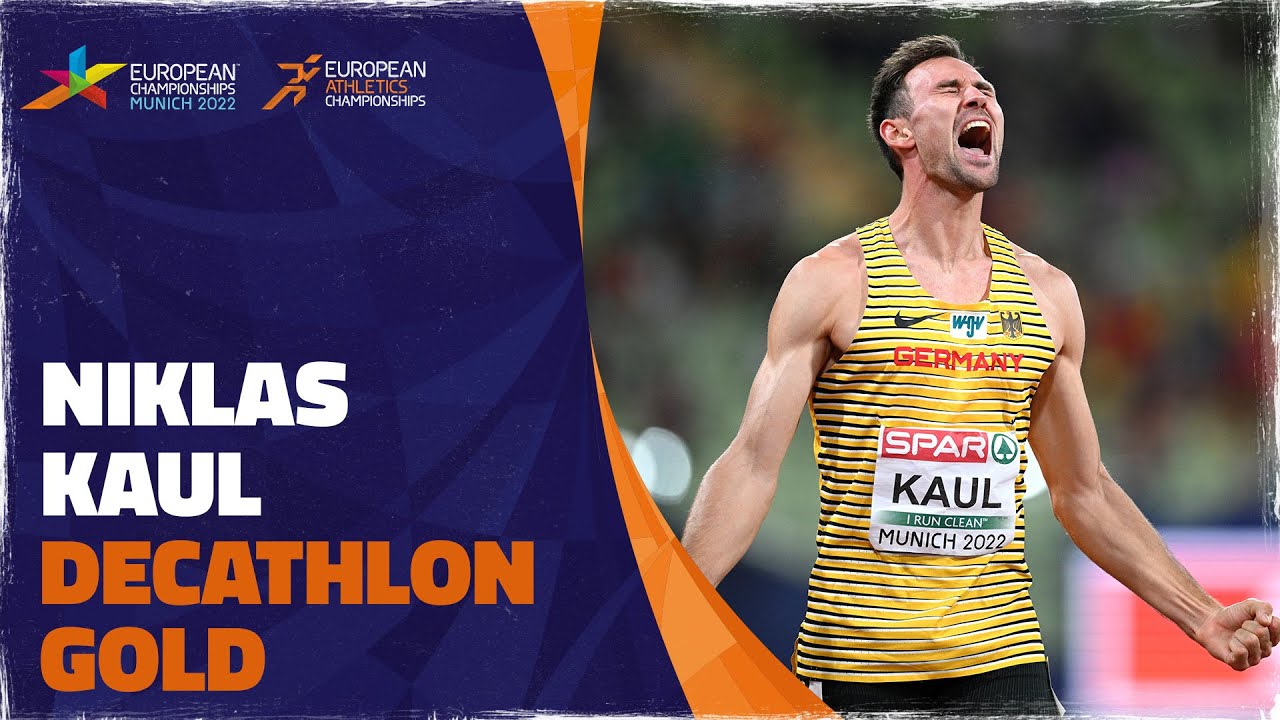Niklas Kaul wins decathlon gold | Munich 2022