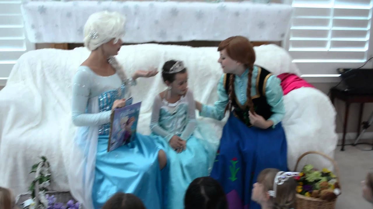 Avery's Frozen Coronation Birthday Party 2014