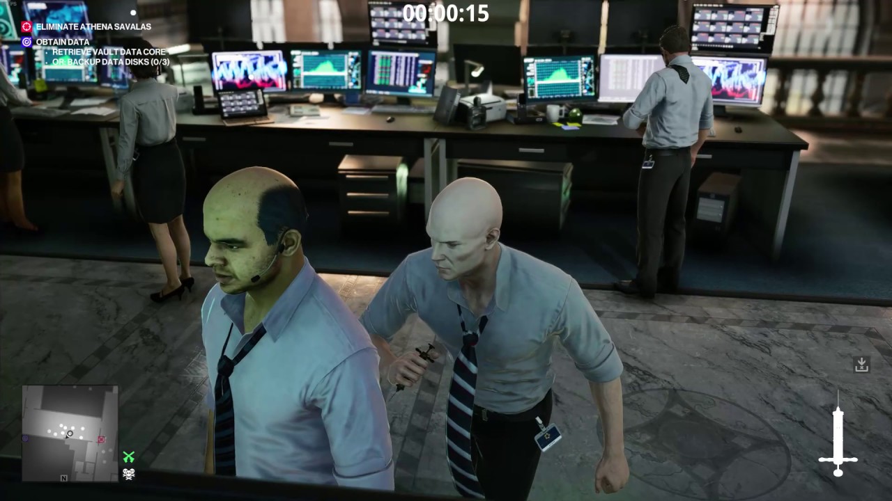 HITMAN 2 | New York | Easy SA | Master difficulty | Window Suicide Exit