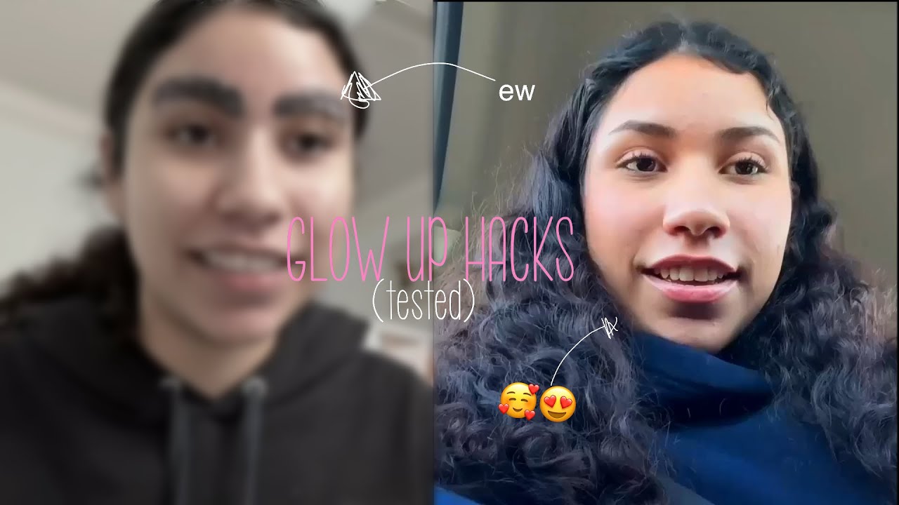 testing glow up hacks