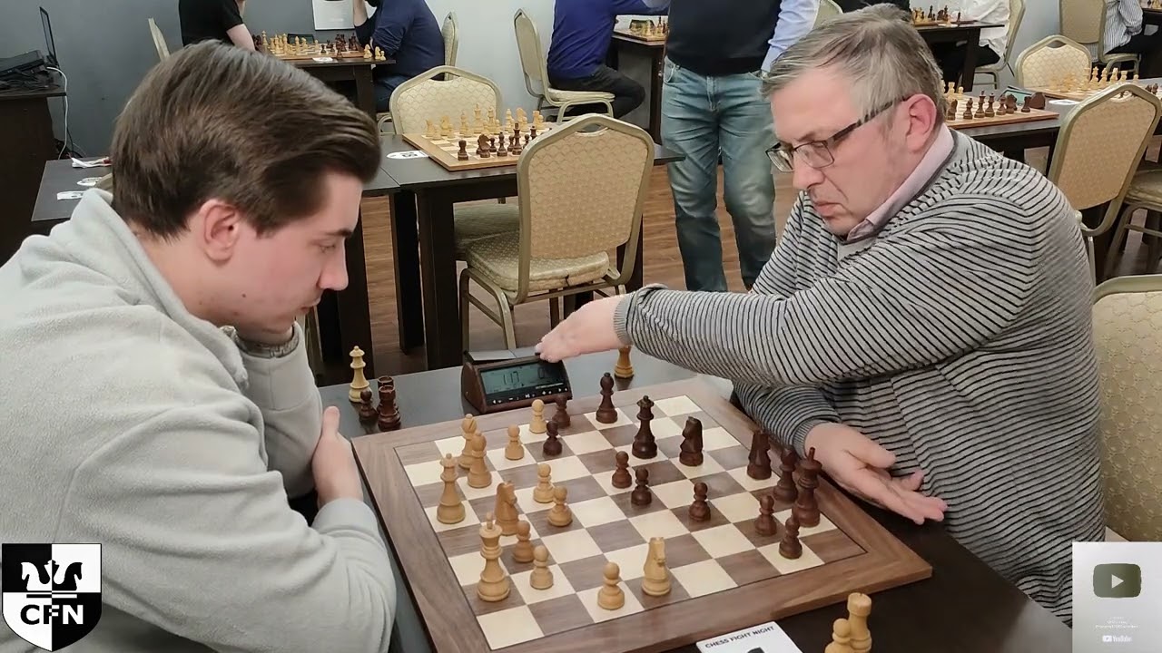 IM K. Klukin (2369) vs IM Coach (1971). Chess Fight Night. CFN. Blitz