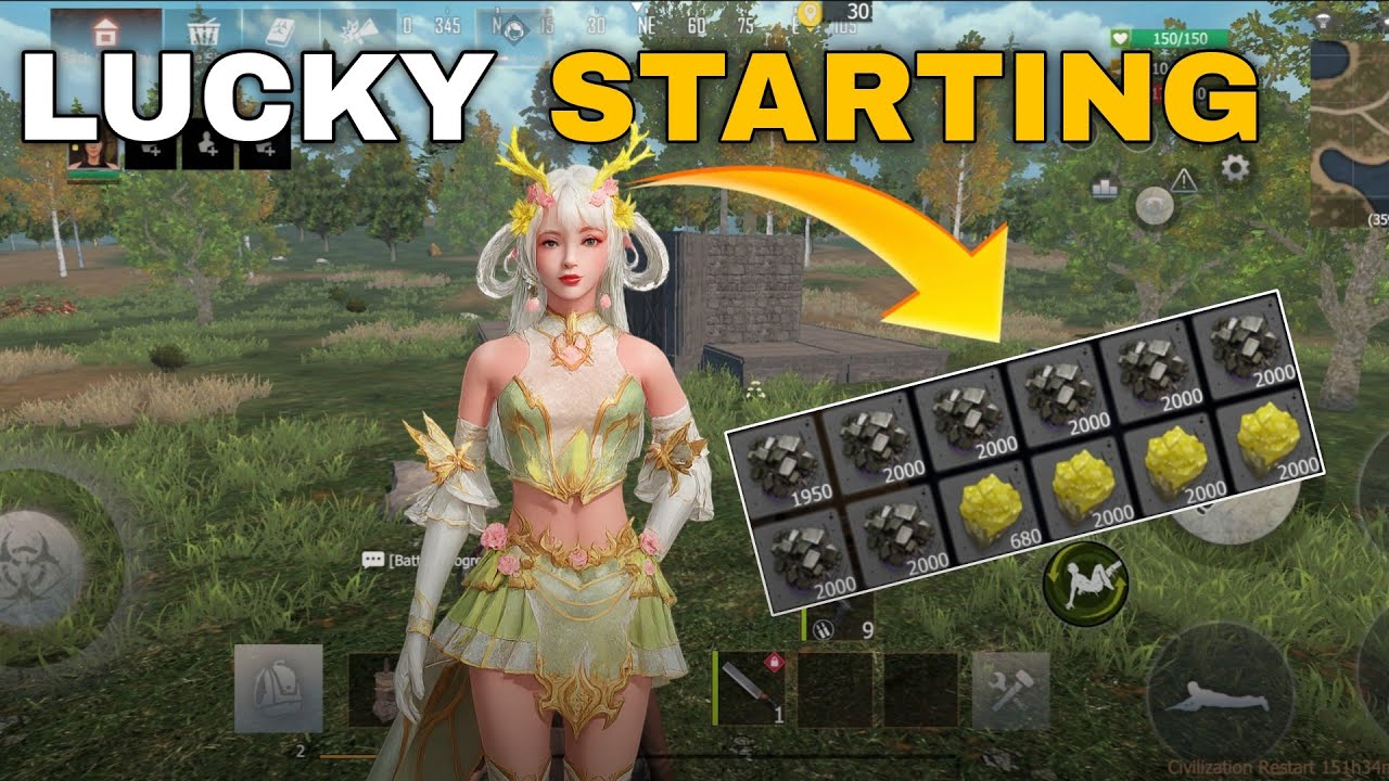 Lucky fresh new server || last island of survival lite || gamerzee ||
