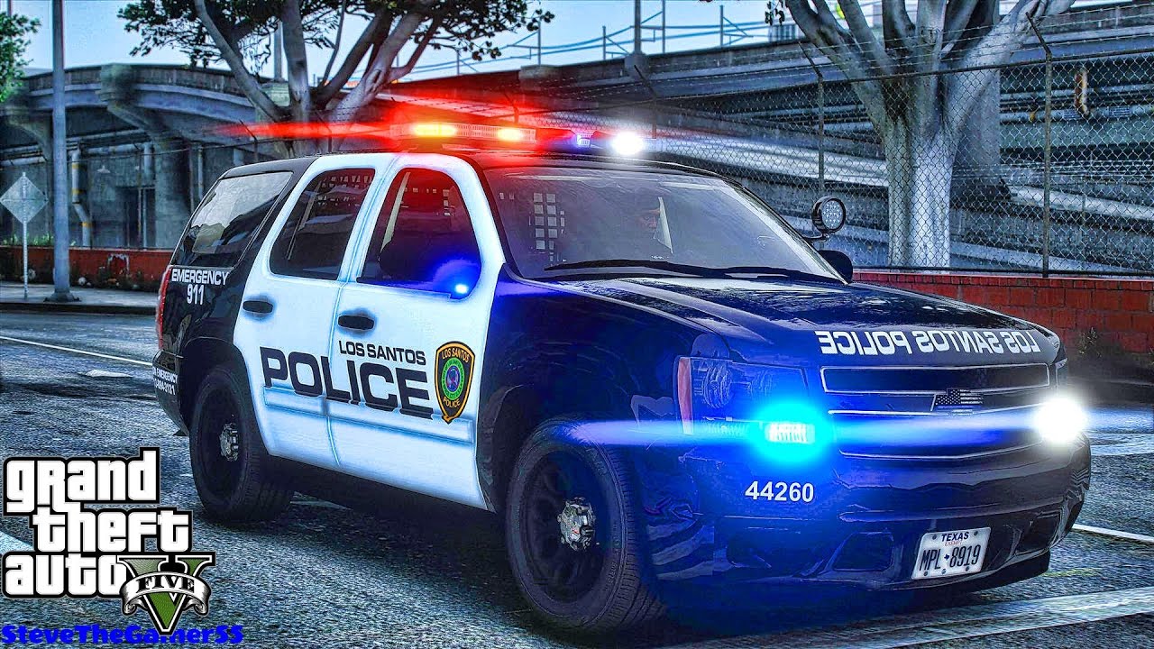 Playing GTA 5 As A POLICE OFFICER City Patrol| HPD|| GTA 5 Lspdfr Mod| 4K