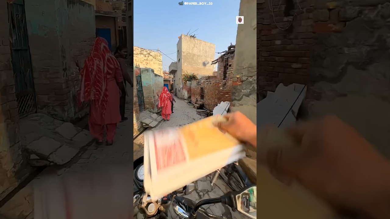 He Mastered Newspaper Delivery So Well, He Never Stops the Car!😱