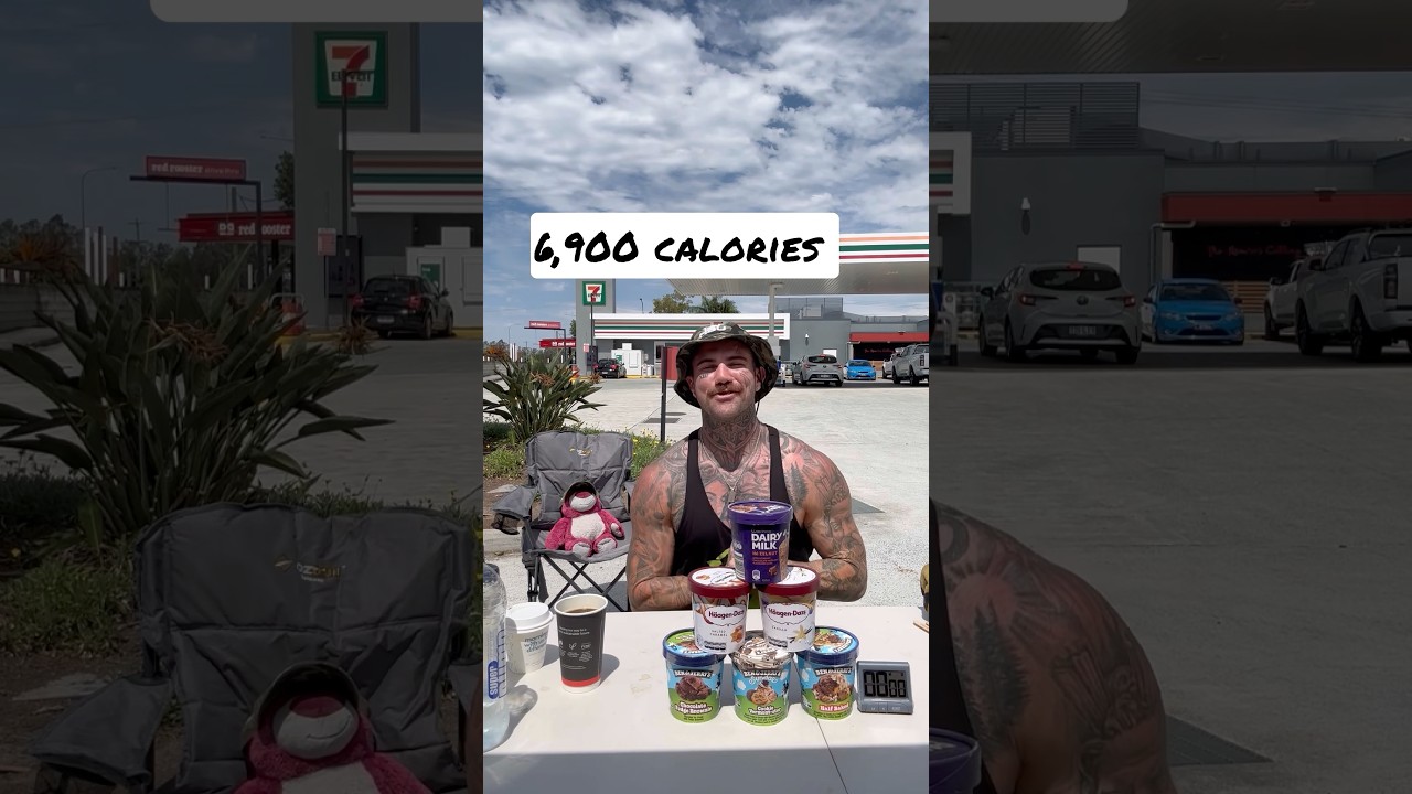 Челлендж «6 пинт мороженого»!