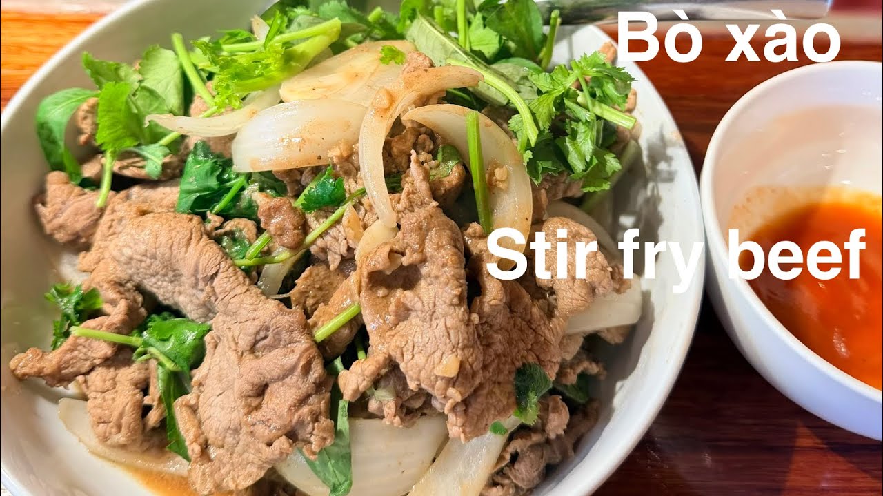  Stir fry beef yummy and quick and easy #food #vietnamesetaste ##easy 