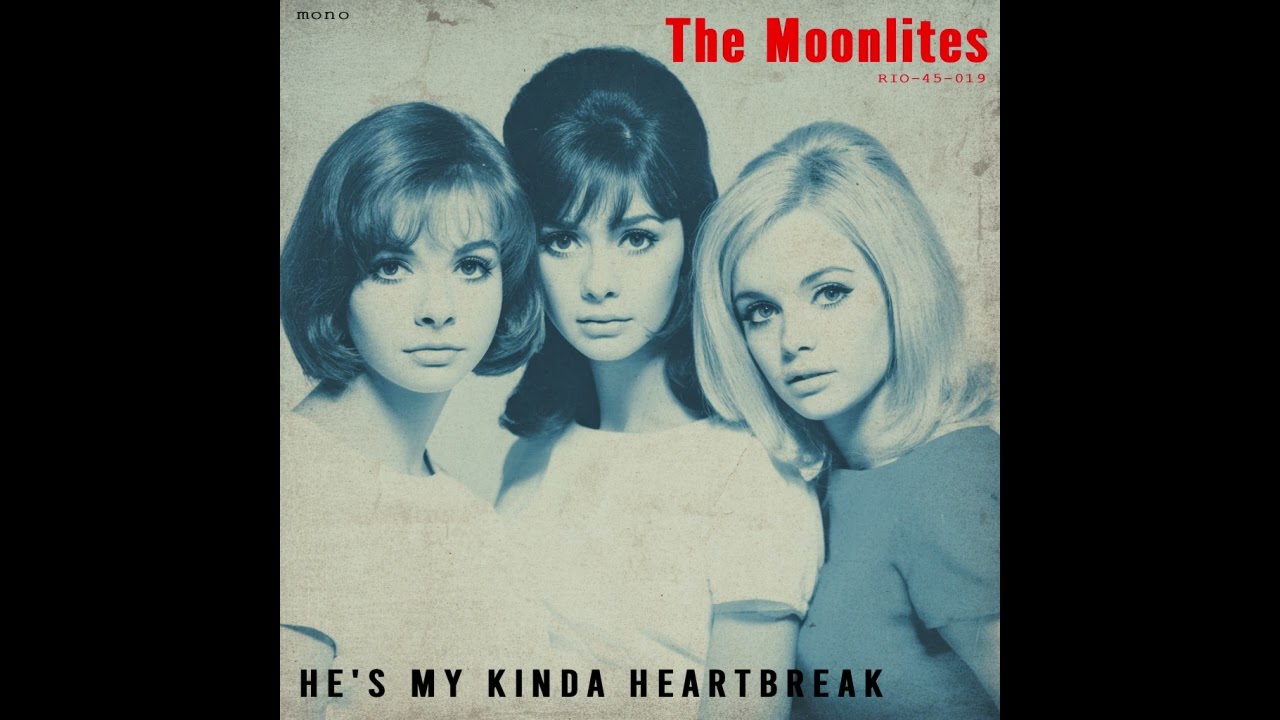 He's My Kinda Heartbreak - The Moonlites (1964 Girl Group)