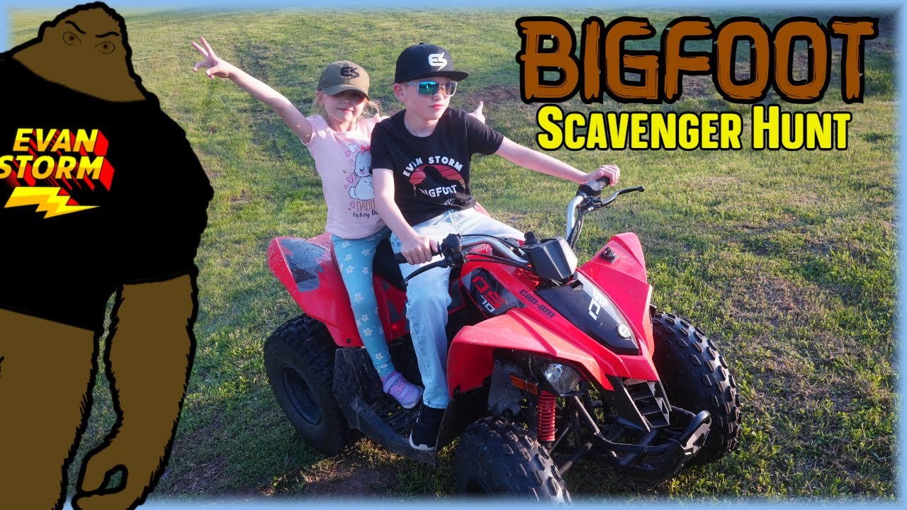 Bigfoot Scavenger Hunt Challenge: Finding A Toy Monster Truck Playset
