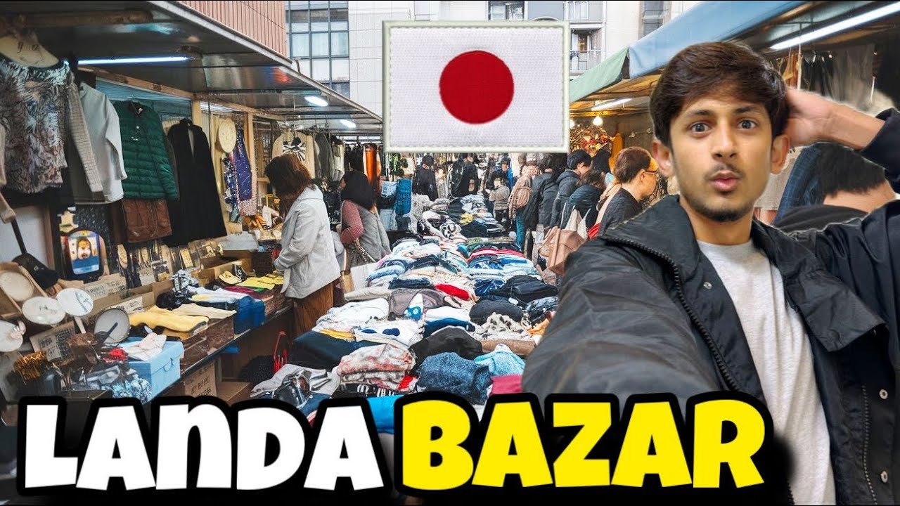 Japan ka lanada bazar 🏬👚