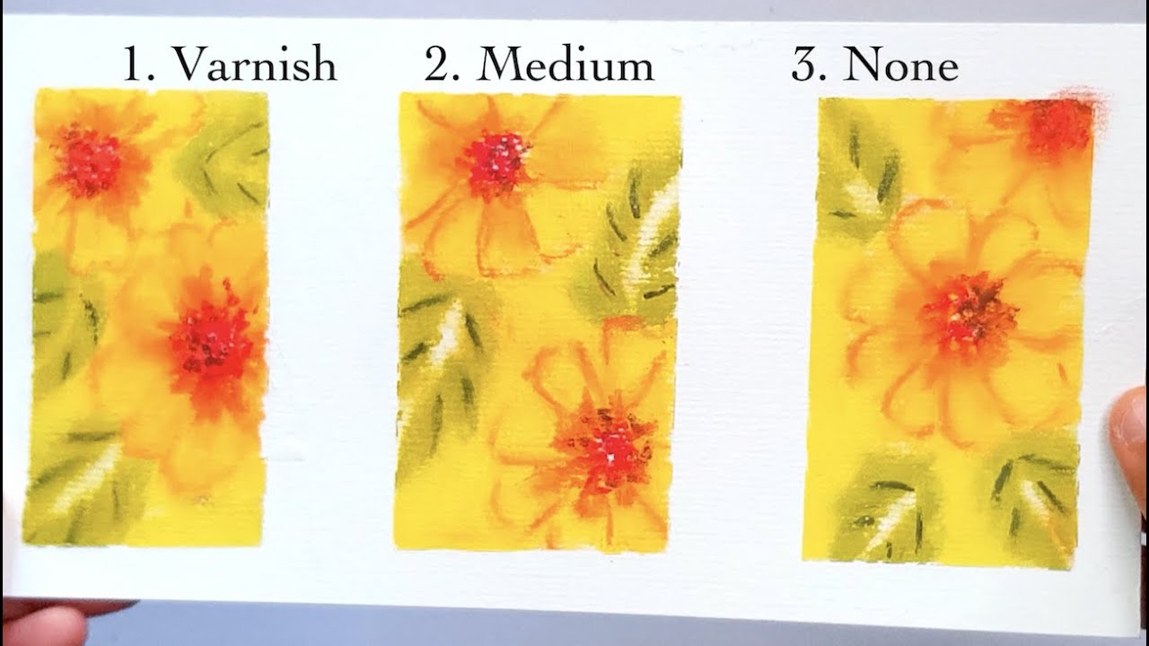 How to seal and protect oil pastel paintings