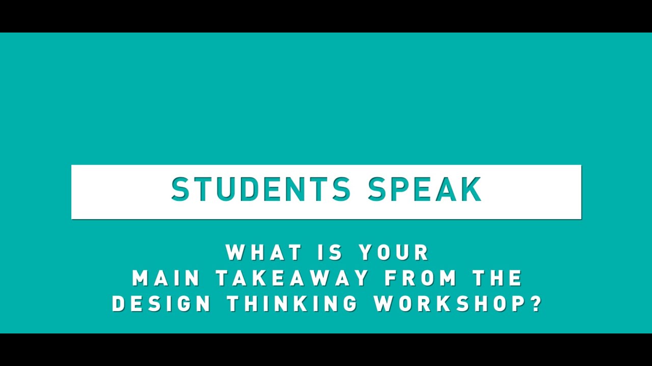 Voices of Innovation: Student-Speak from Design Thinking Day 2022