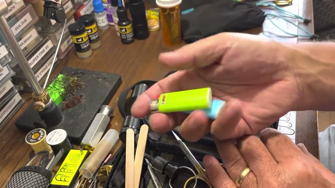 Travel / Backpacking Fly Tying setup pt. 1