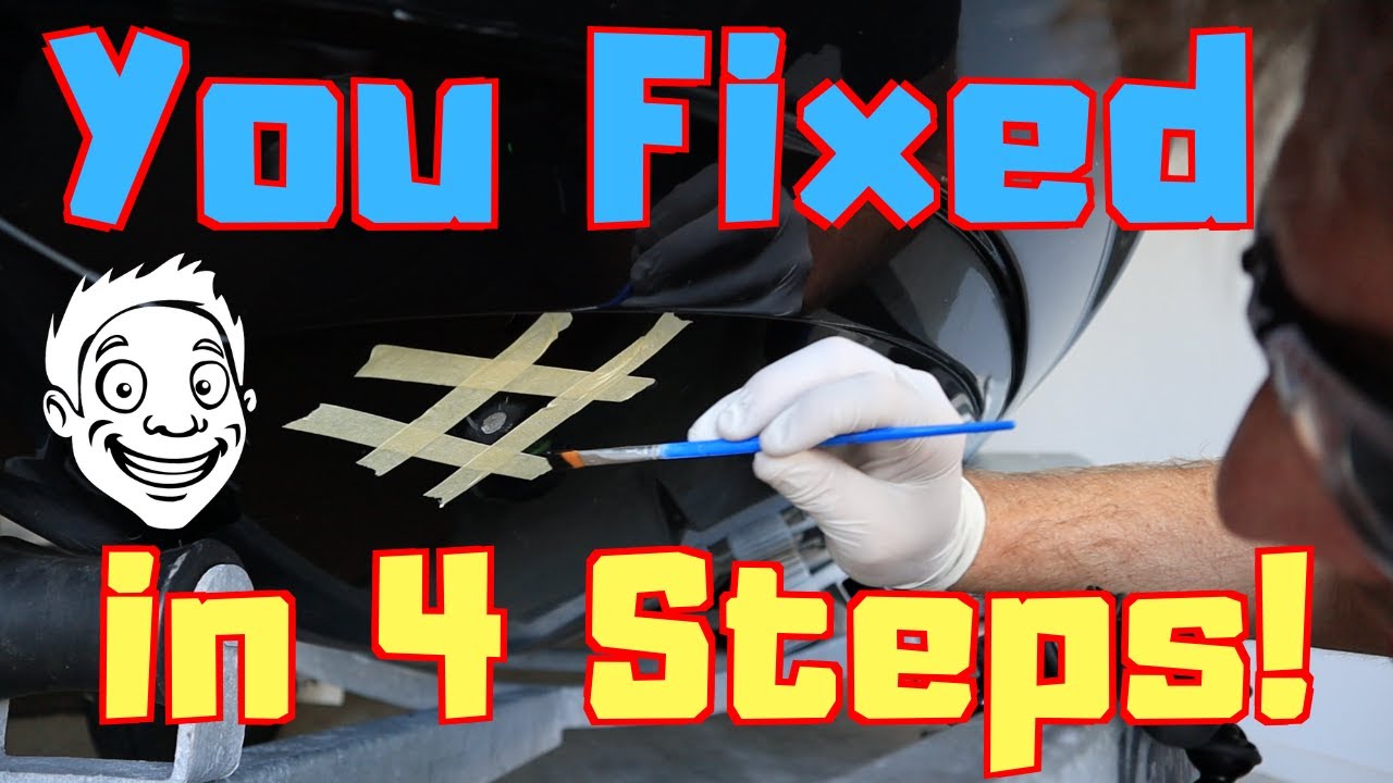 EASY Gelcoat Repair with Flowcoat - Fibreglass Boat / Jet Ski