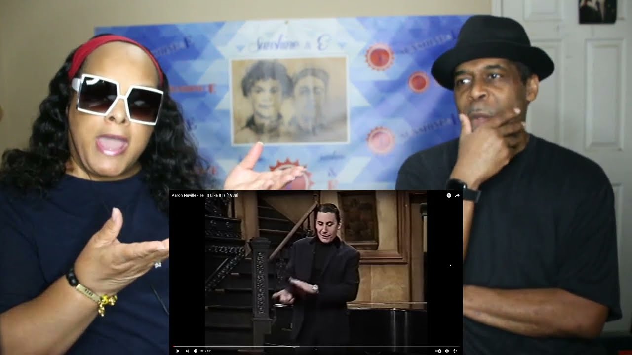 Tell It!!  Aaron Neville - Tell It Like It Is [1988] | Reaction