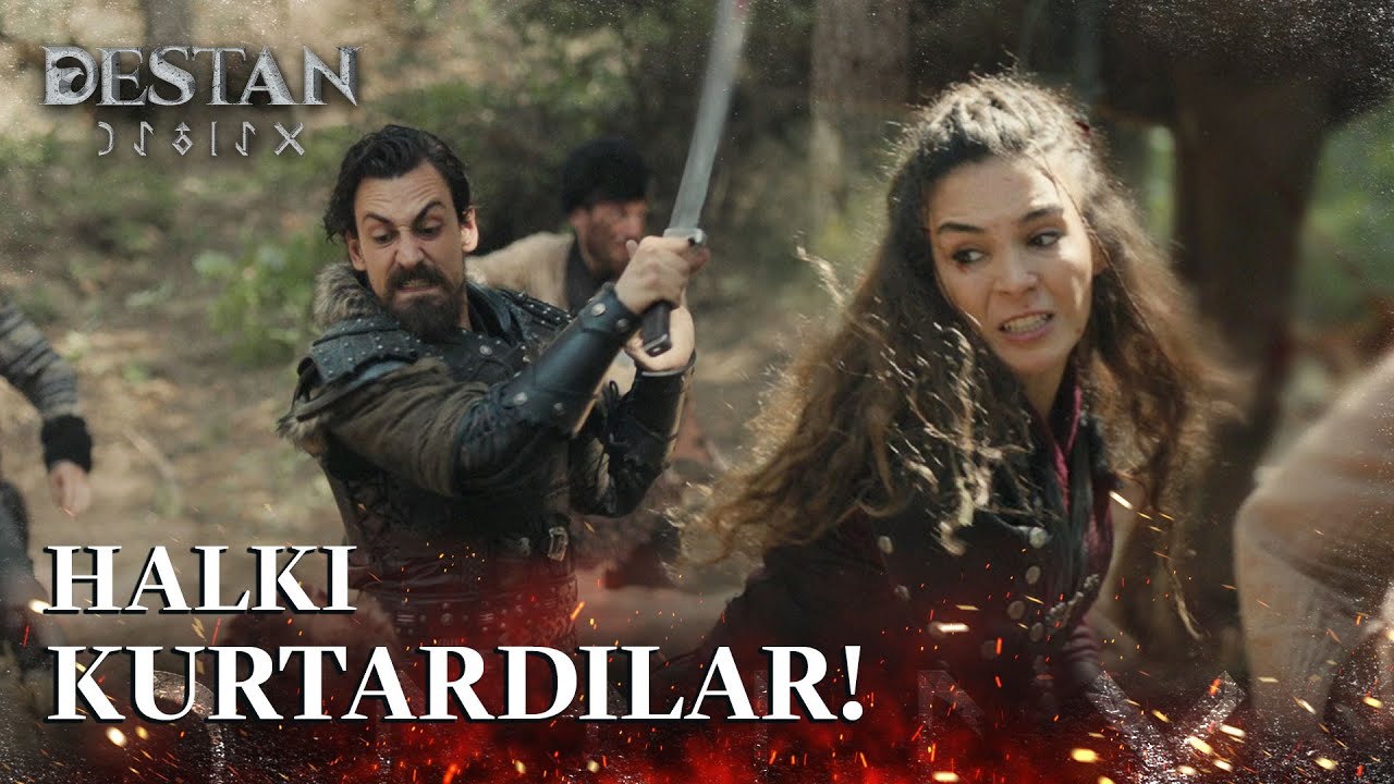 Akkız ve Batuga esir halkı kurtarıyor! - Destan 25. Bölüm