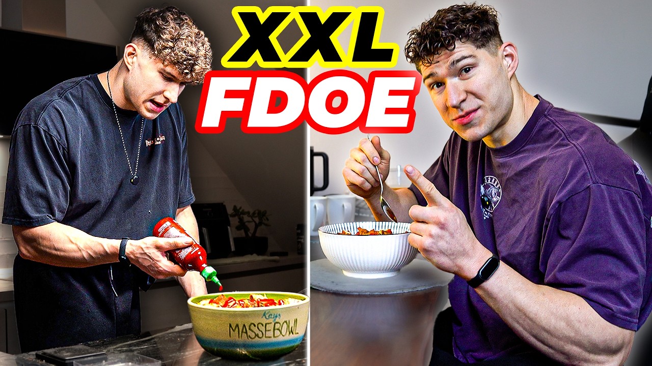 XXL Full Day of Eating! (30g Kreatin & 4400 Kcal.)