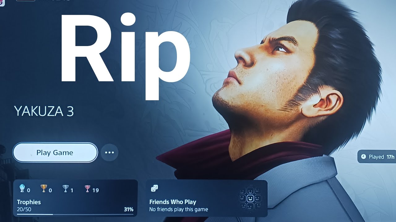 Yakuza 3 is Gone 