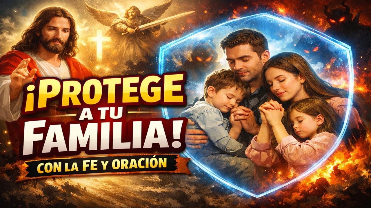 🙏 Oración Poderosa para Proteger a Tu Familia 🛡️ Protección Divina Contra Todo Mal