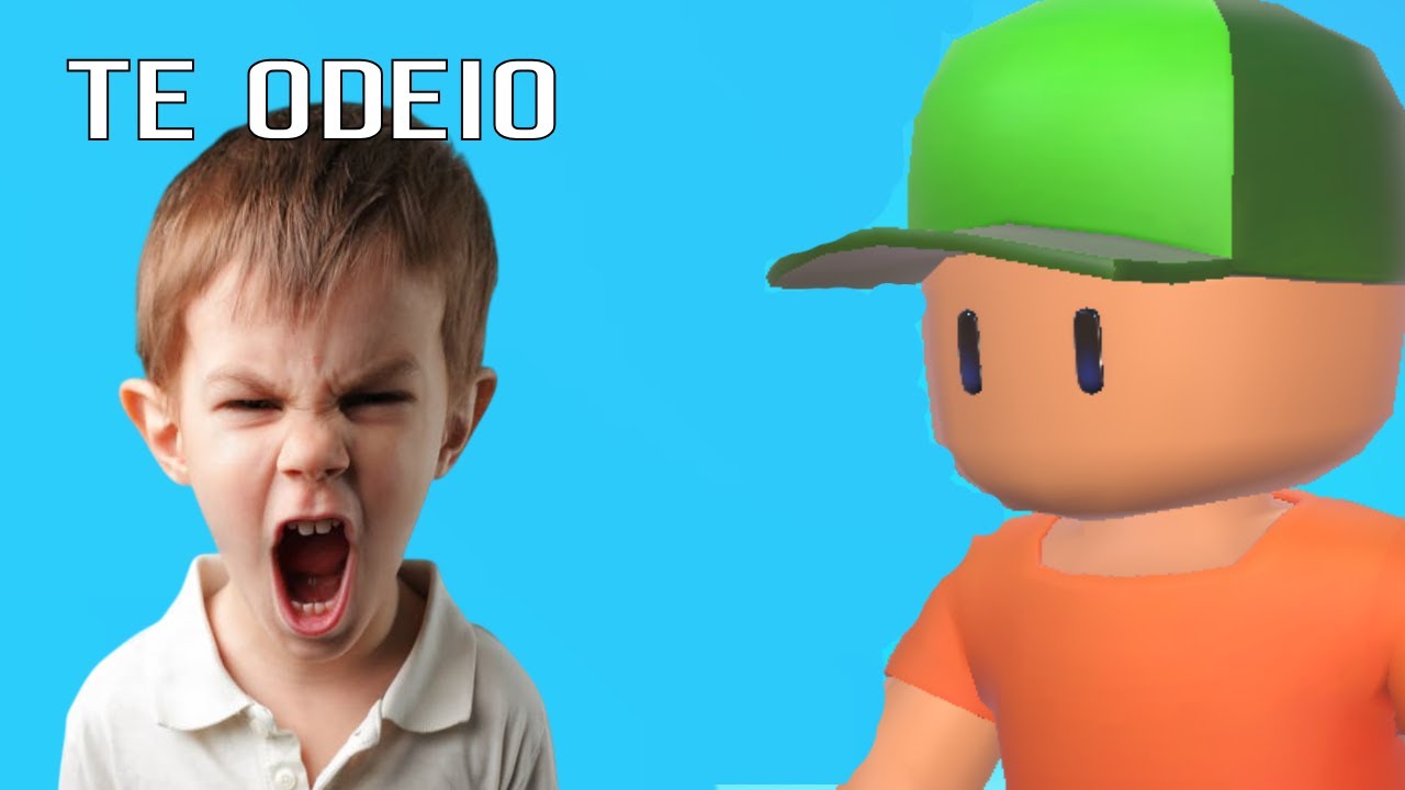 Dando Rage No Meu Irmão Stumble Guys