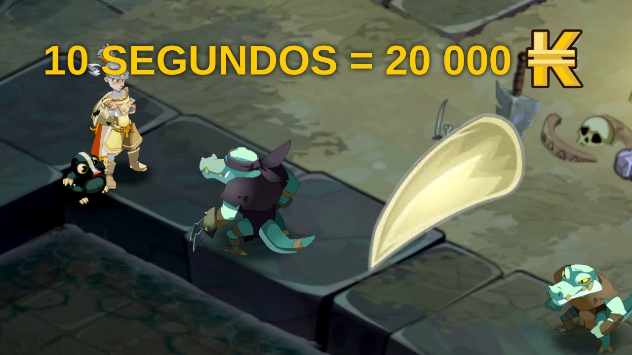 FARMEAR NUNCA HA SIDO TAN FÁCIL Y RÁPIDO. 1 000 000 KAMAS POR HORA. MONOCUENTA LVL 200 (DOFUS)