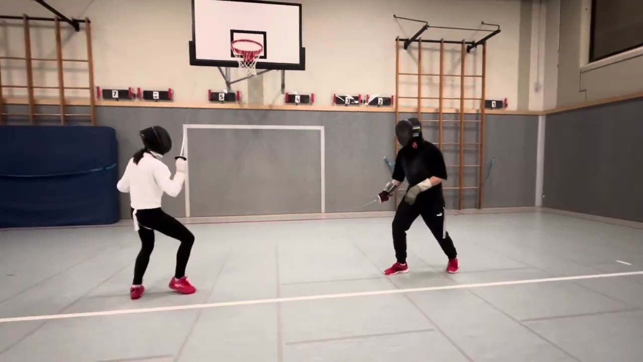 U15 Foil Fencing Lesson - Attacks, Timing & Distance || Training 