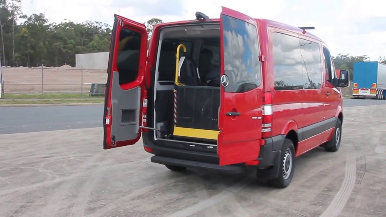 Caddy Storage QLD - Mercedes Sprinter Wheelchair Conversion