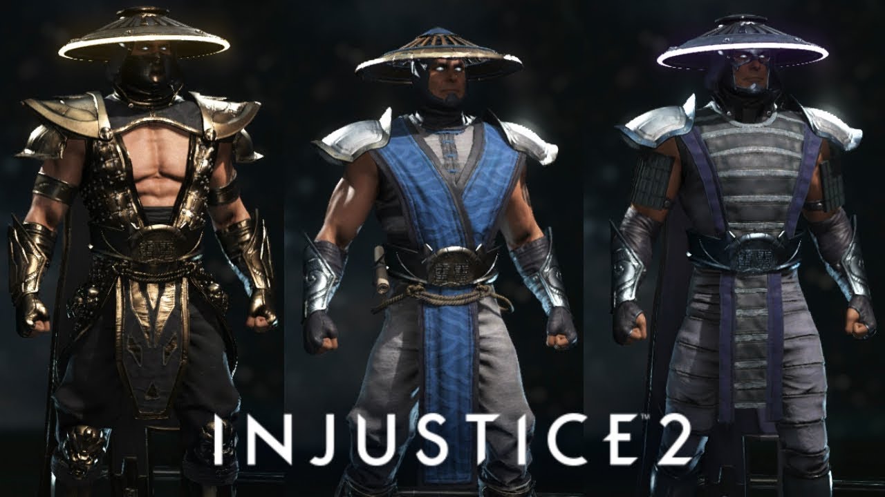 Injustice 2: Raiden - Gear Showcase!