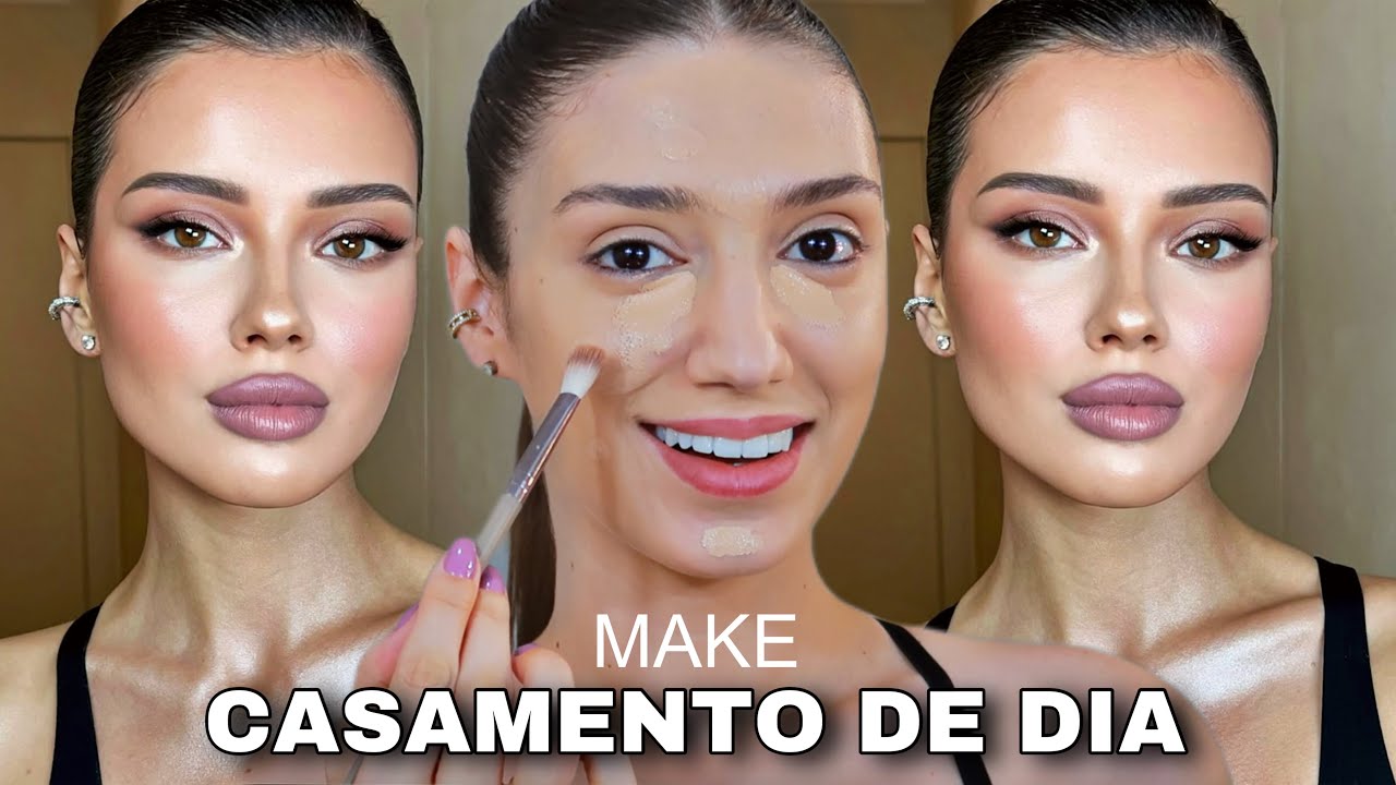 MAKE PARA CASAMENTO DURANTE O DIA *MAQUIGAEM PARA CASAMENTO* CONVIDADA OU MADRINHA