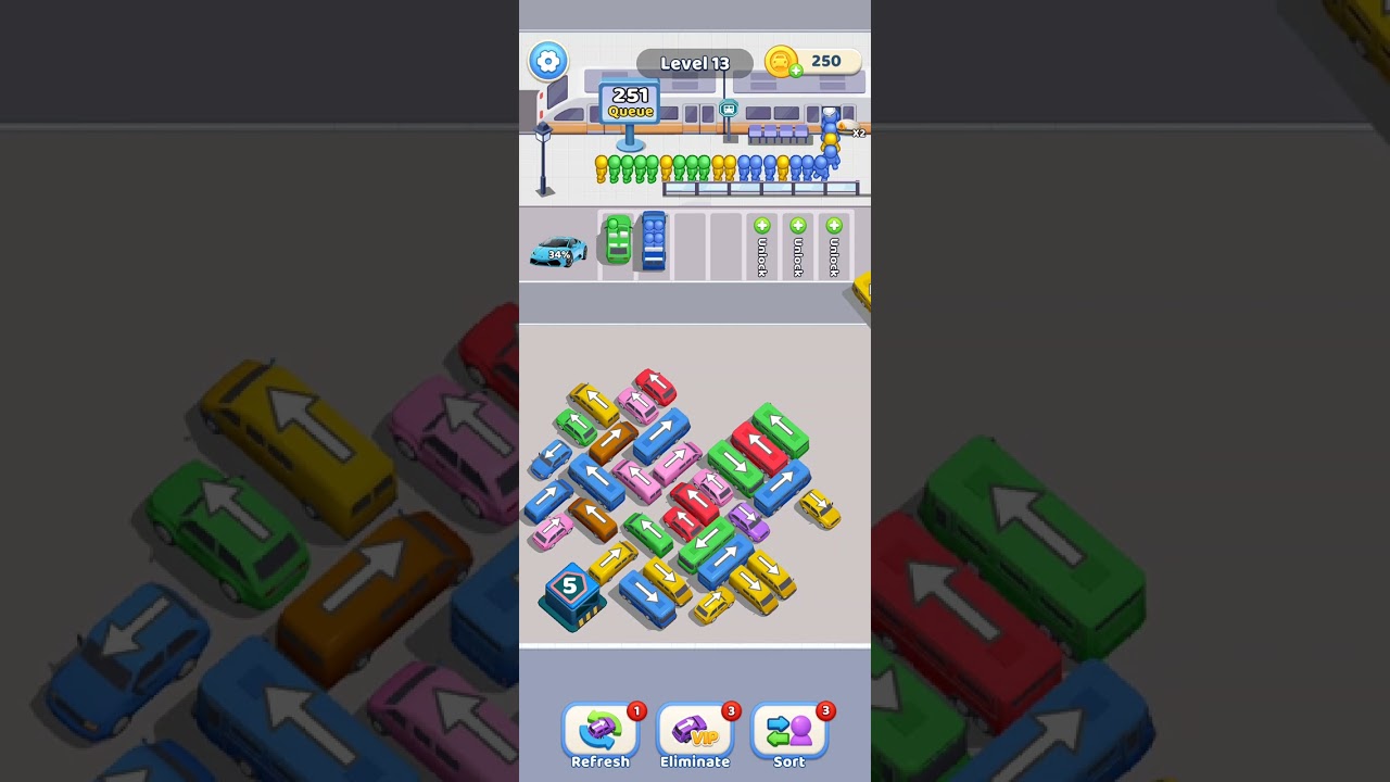 Car jam solver #level13#carjamsolver#carjam#gamerkaki1999#gamingvideos#trendingshorts#vuralvideo